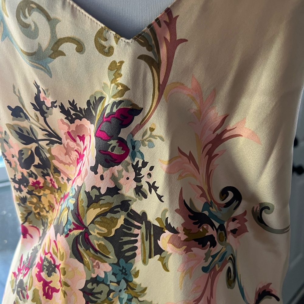 Victoria's Secret Silk Floral Slip Dress - Picture 10 of 13